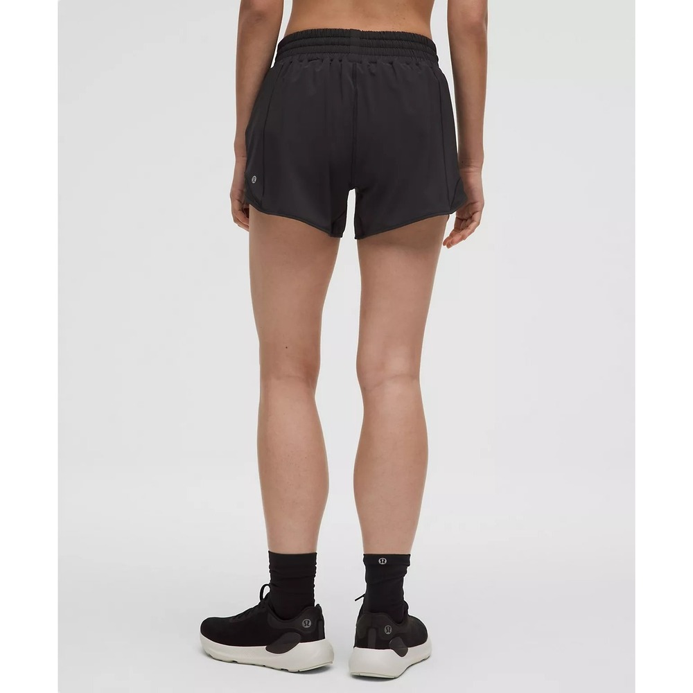 Lululemon Hotty Hot High-Rise Lined Short 4" Black